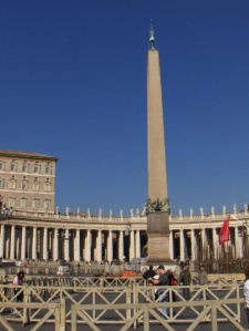 obelisk at vatican city